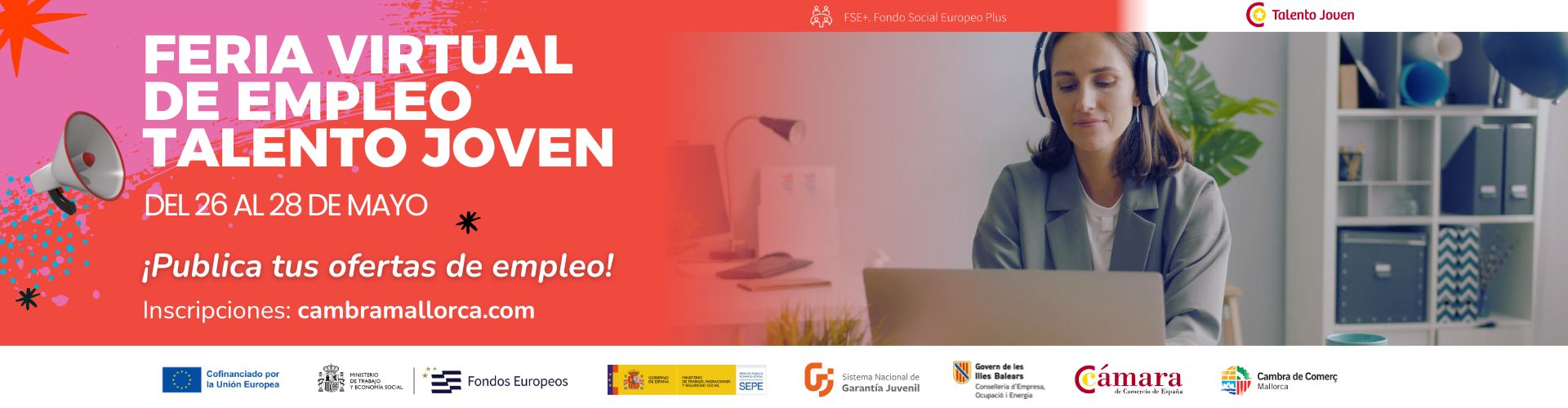 Banner Web feria talento joven